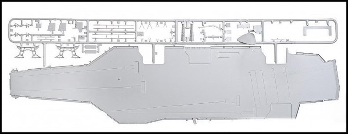 Italeri 0503S 1/720 Ölçek, USS Nimitz Uçak Gemisi, Plastik Model kiti