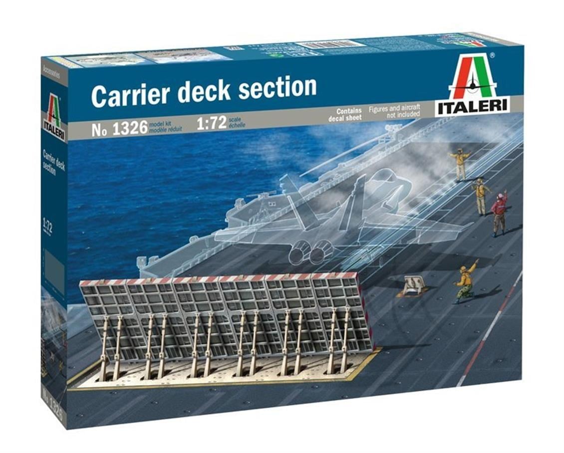 Italeri 1326S 1/72 Ölçek, Uçak Gemisi Güverte Egzost Kalkanı, Plastik Model kiti
