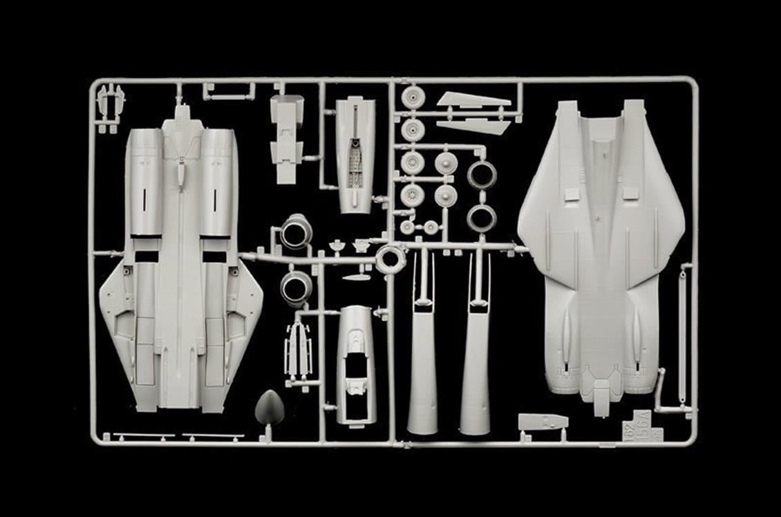 Italeri 1422S 1/72 Ölçek, F-14A (Top Gun) vs A-4 Savaş Uçağı, Plastik Model kiti