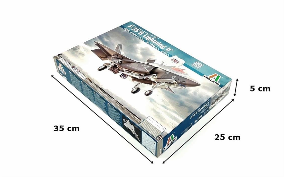 Italeri 1425S 1/72 Ölçek, F-35B Lightning II Savaş Uçağı, Plastik Model kiti