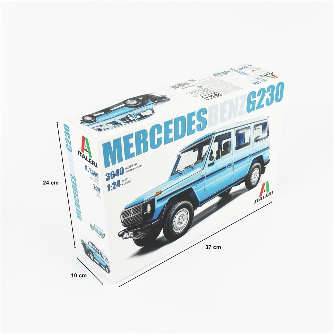 Italeri 3640S 1/24 Ölçek, Mercedes-Benz G230 Jeep, Plastik Model kiti