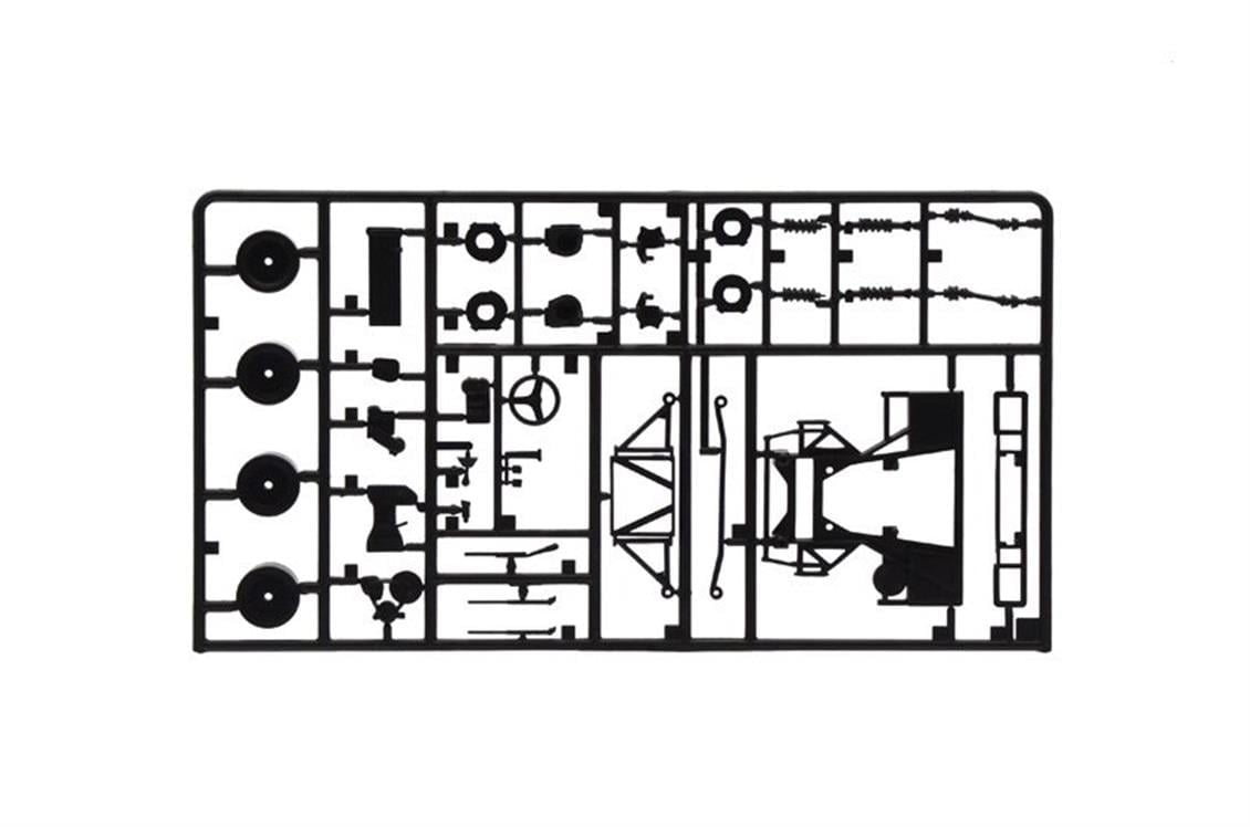 Italeri 3643S 1/24 Ölçek, BMW M1 Yarış Arabası, Plastik Model kiti