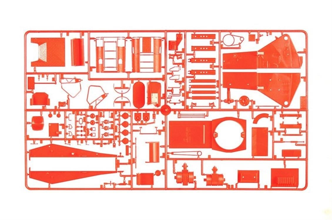 Italeri 3784S 1/24 Ölçek, IVeco Magirus DLK 26-12 Merdivenli İtfaiye Aracı, Plastik Model kiti