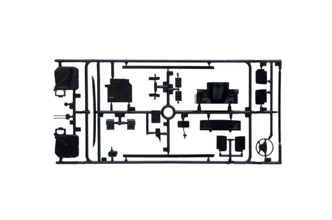 Italeri 3947S 1/24 Ölçek, Scania R400 Streamline (Flat Roof) Çekici, Plastik Model kiti