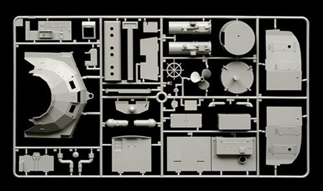 Italeri 5603S 1/35 Ölçek, Schnellboat S-100 PRM Torpido Gemisi, Plastik Model kiti