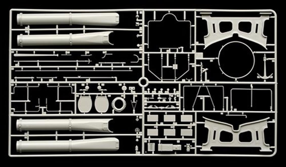 Italeri 5603S 1/35 Ölçek, Schnellboat S-100 PRM Torpido Gemisi, Plastik Model kiti