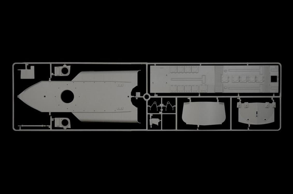 Italeri 5620S 1/24 Ölçek, Schnellboat TYP S-38 Torpido Gemisi, Plastik Model kiti