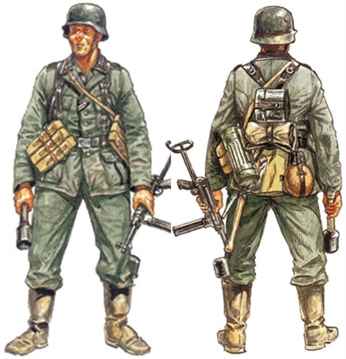 Italeri 6033S 1/72 Ölçek, WWII Alman Askerleri, Plastik Model kiti