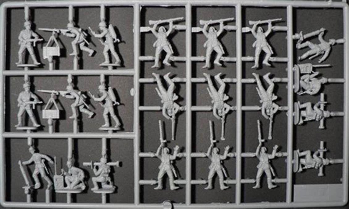 Italeri 6033S 1/72 Ölçek, WWII Alman Askerleri, Plastik Model kiti
