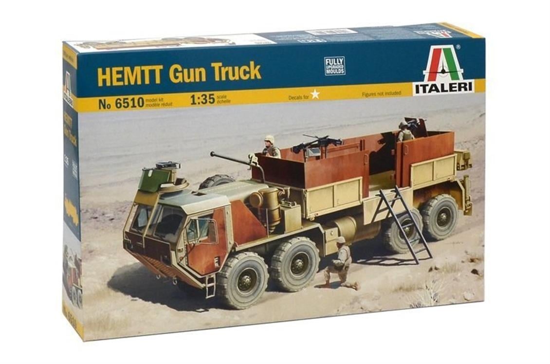 Italeri 6510S 1/35 Ölçek, HEMTT Silah Kamyonu, Plastik Model kiti