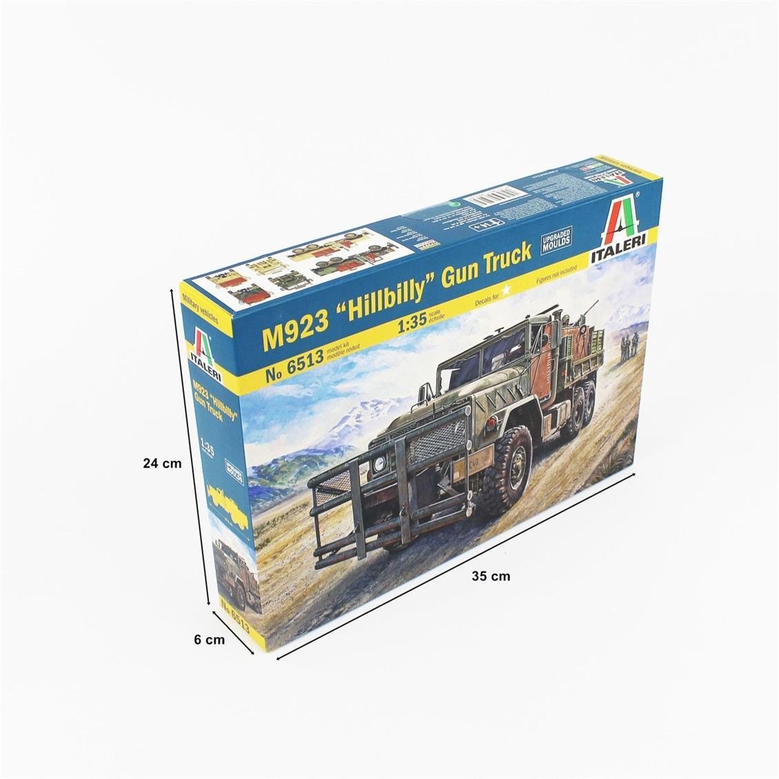 Italeri 6513S 1/35 Ölçek, M923 ( Hillbilly ) Silahlı Kamyon, Plastik Model kiti