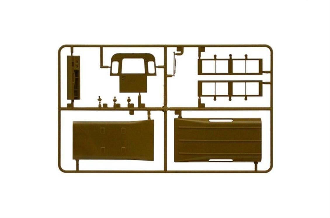 Italeri 6542S 1/35 Ölçek, Land Rover III 109 (Sivil Muhafız) Askeri Araç, Plastik Model kiti