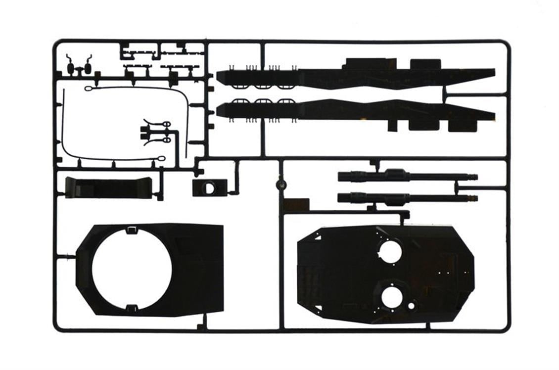 Italeri 6559S 1/35 Ölçek, Leopard 2A4 Tank, Plastik Model kiti