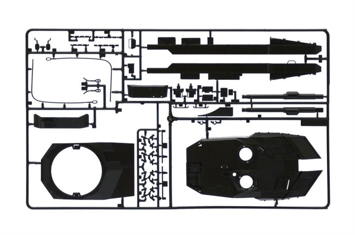 Italeri 6567S 1/35 Ölçek, Leopard 2 A6 Tank Plastik Tank Maketi