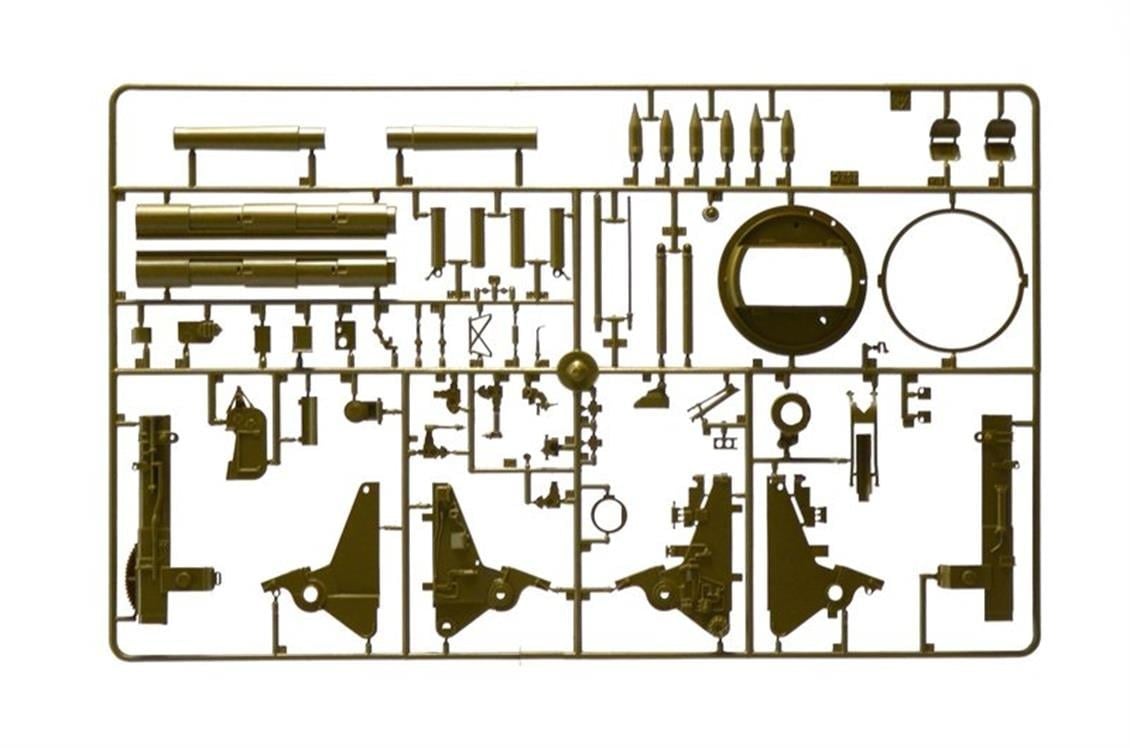 Italeri 6574S 1/35 Ölçek, M110 Kundağı Motorlu Obüs, Plastik Model kiti