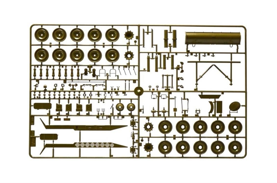 Italeri 6574S 1/35 Ölçek, M110 Kundağı Motorlu Obüs, Plastik Model kiti