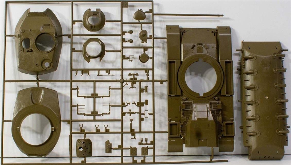 Italeri 6582S 1/35 Ölçek, M60A3 Orta Tank, Plastik Model kiti