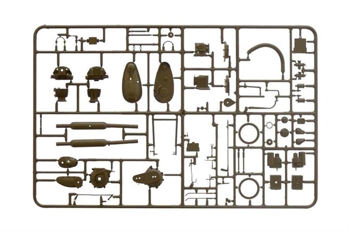 Italeri 7402S 1/9 Ölçek, Triumph 3WH Askeri Motosiklet, Plastik Model kiti