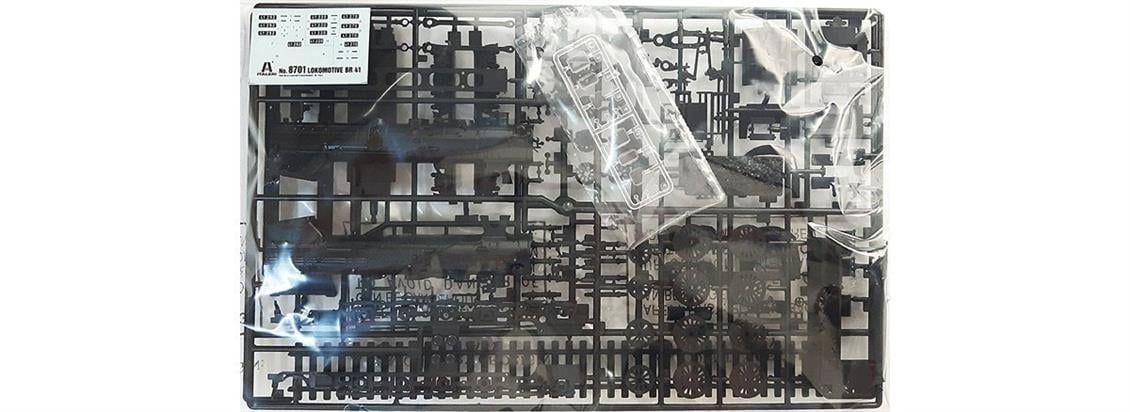 Italeri 8701S 1/87 Ölçek, BR 41 Buharlı Lokomotif, Plastik Model kiti