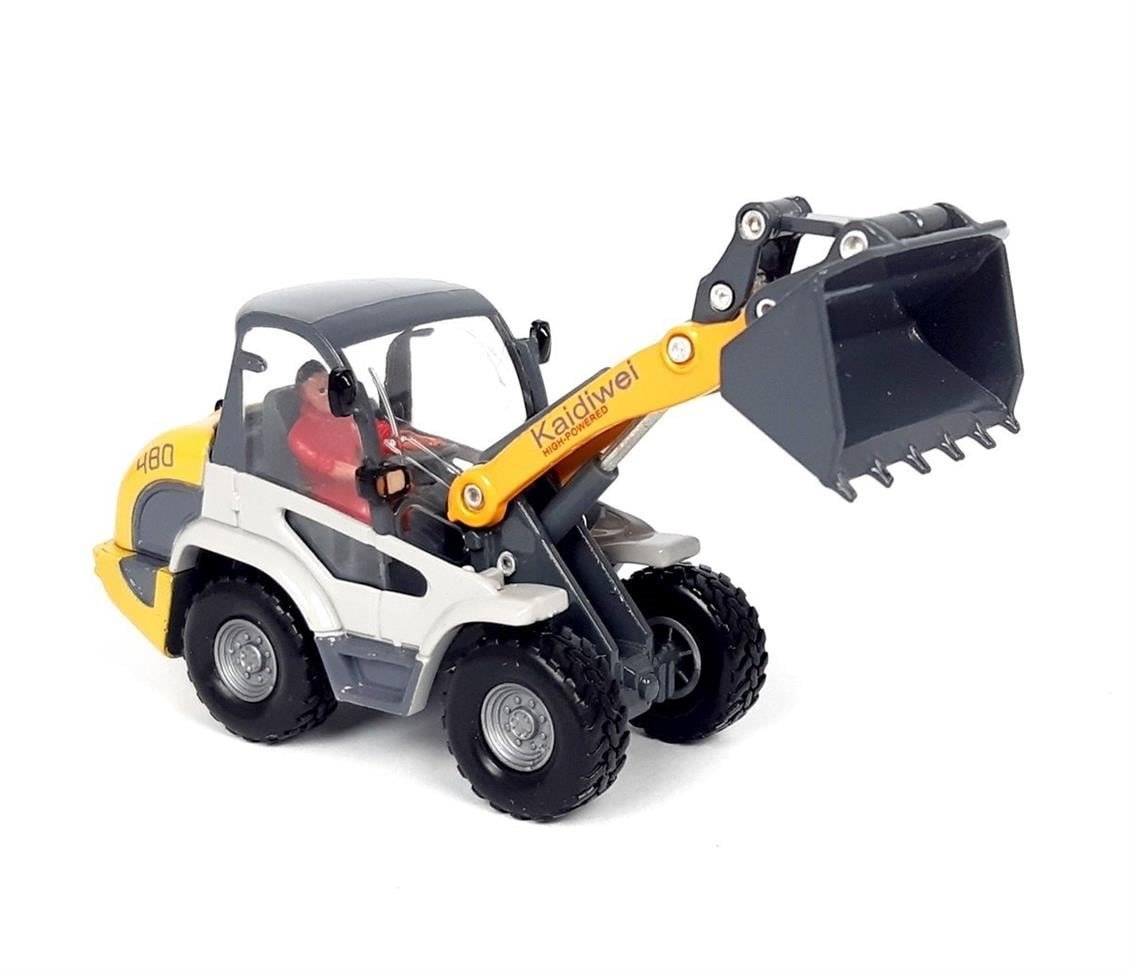 Kaidiwei 625002 1/50 Ölçek, Mini Tekerlekli Yükleyici Mak