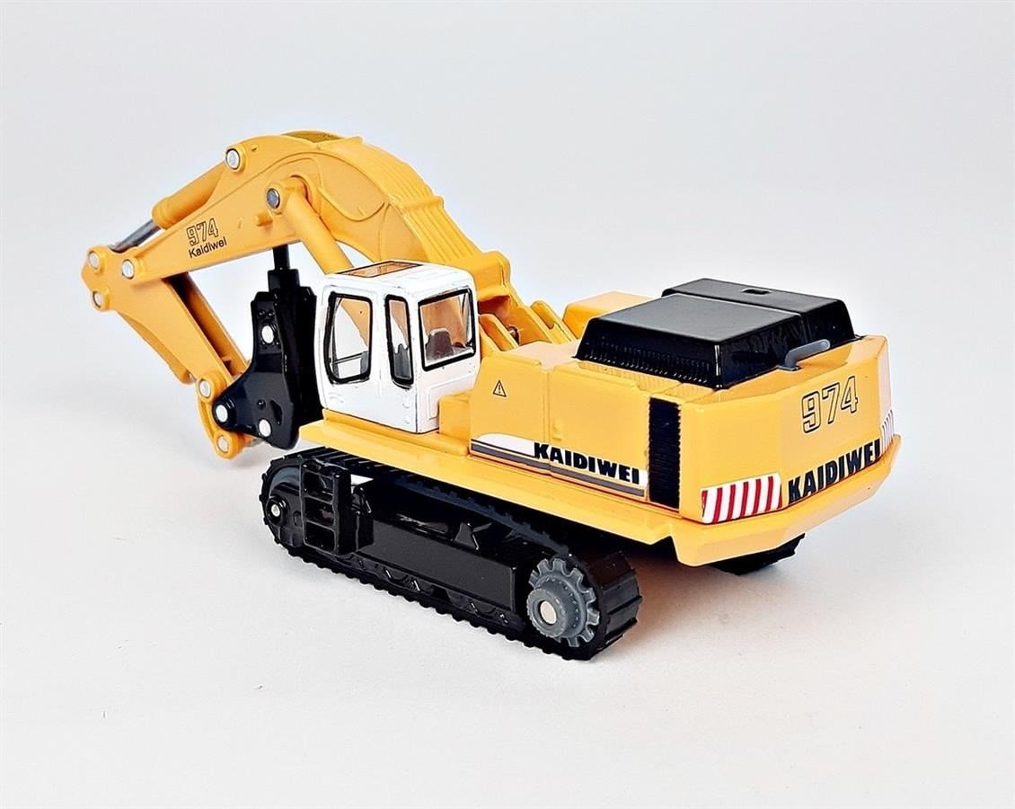 Kaidiwei 625016 1/87 Ölçek, Kırıcı Ataşmanlı Ekskavatör
