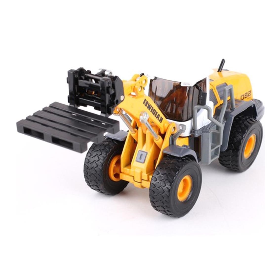 Kaidiwei 625019 1/50 Ölçek, Forklift Ataşmanlı Paletli Yükleyici