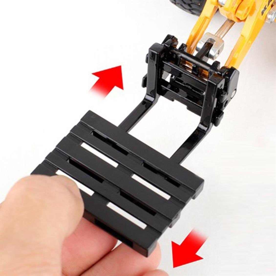 Kaidiwei 625019 1/50 Ölçek, Forklift Ataşmanlı Paletli Yükleyici