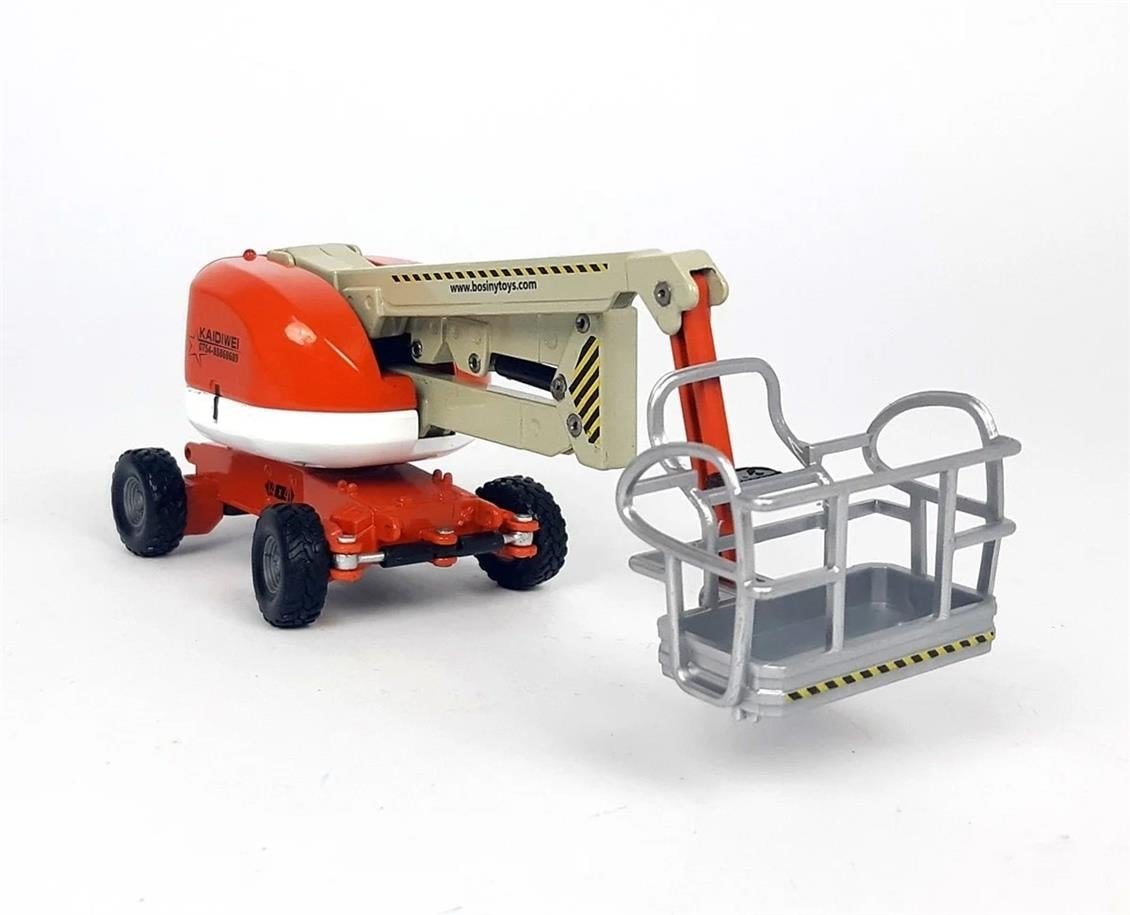 Kaidiwei 625023 1/87 Ölçek, Yükselen Platformlu İş Aracı Maketi-Orange