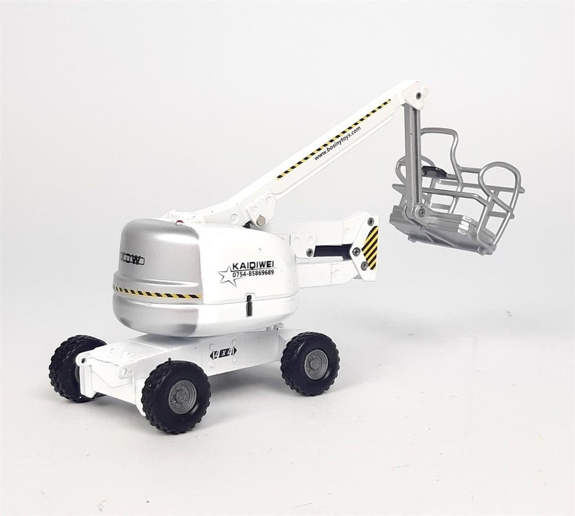 Kaidiwei 625023 1/87 Ölçek, Yükselen Platformlu İş Aracı-Beyaz