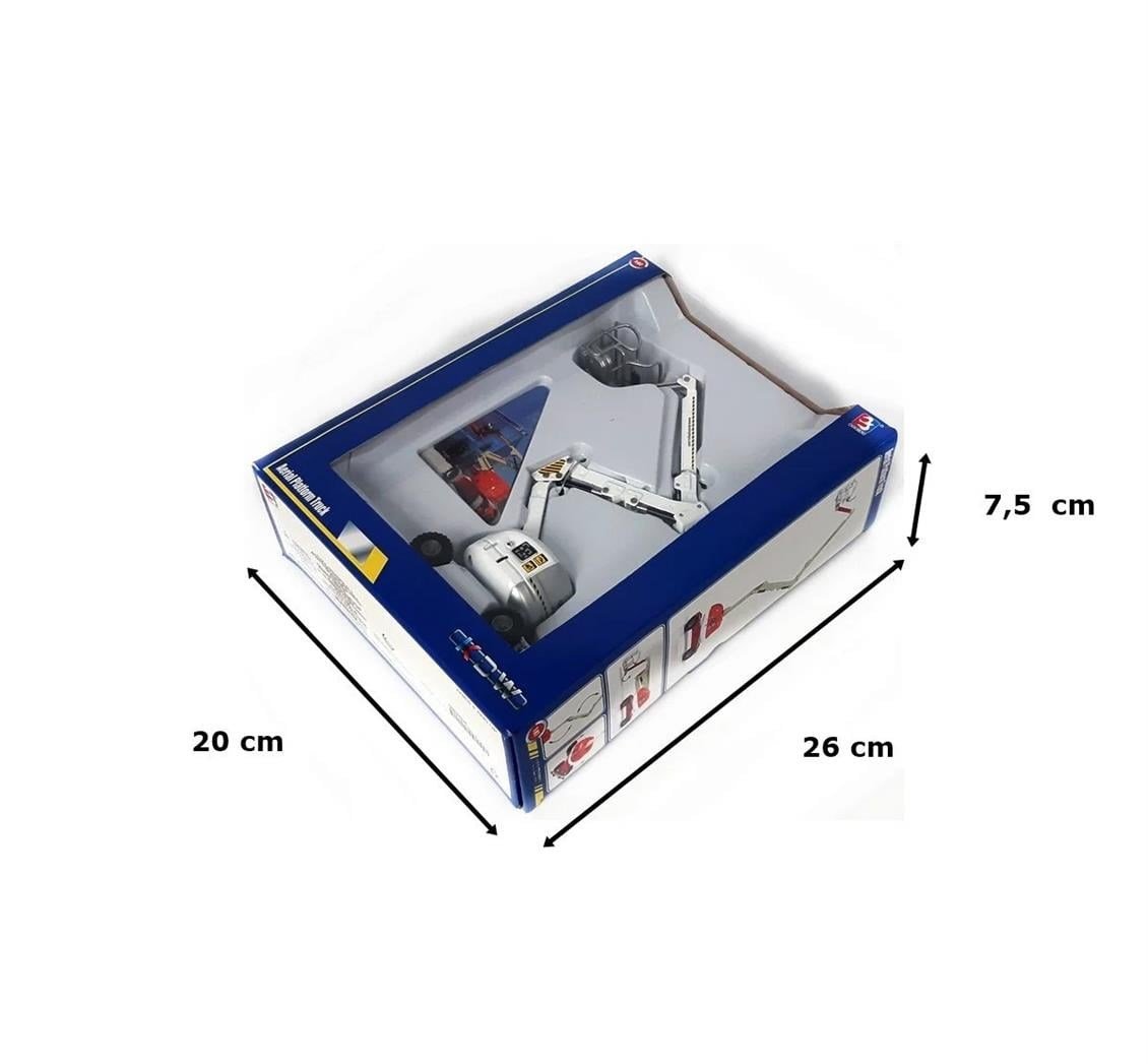 Kaidiwei 625023 1/87 Ölçek, Yükselen Platformlu İş Aracı-Beyaz