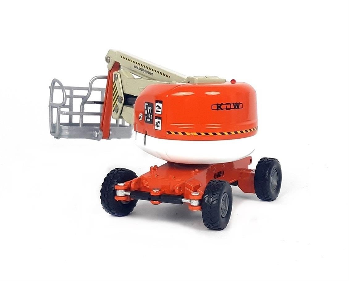 Kaidiwei 625023 1/87 Ölçek, Yükselen Platformlu İş Aracı Maketi-Orange