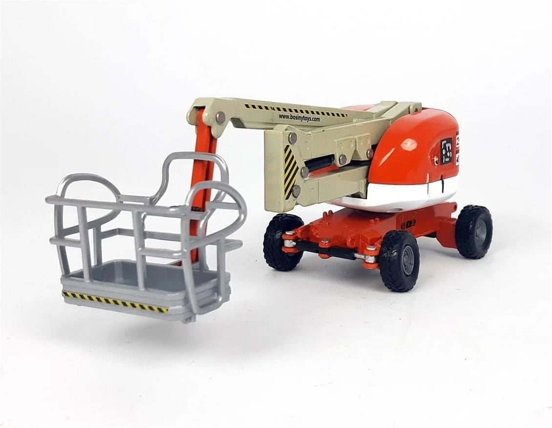 Kaidiwei 625023 1/87 Ölçek, Yükselen Platformlu İş Aracı Maketi-Orange