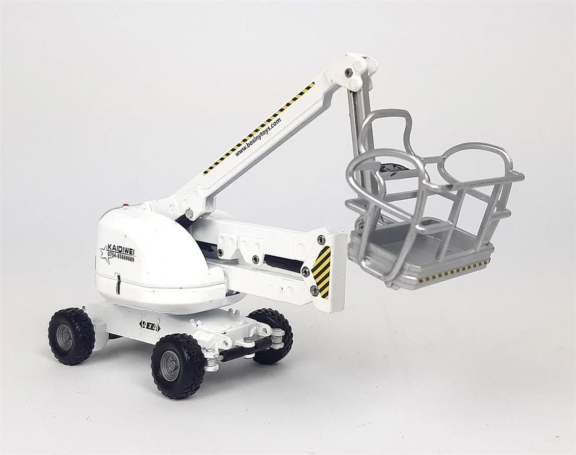 Kaidiwei 625023 1/87 Ölçek, Yükselen Platformlu İş Aracı-Beyaz