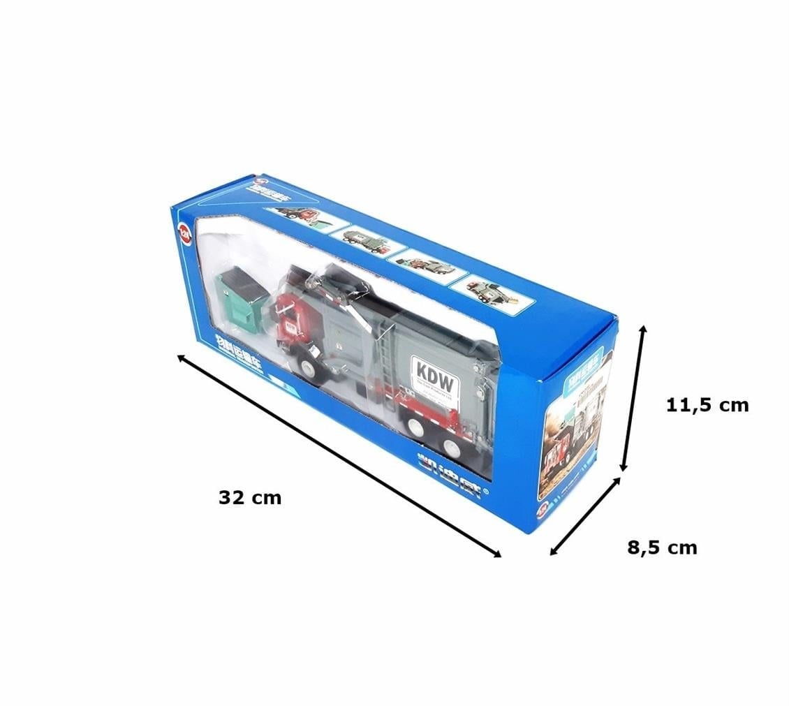 Kaidiwei 625040 1/24 Ölçek, Çöp Kamyonu