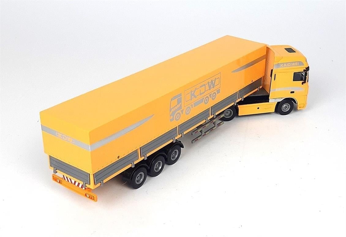 Kaidiwei 625044 1/50 Ölçek, Tenteli Kapalı Kasa Tır