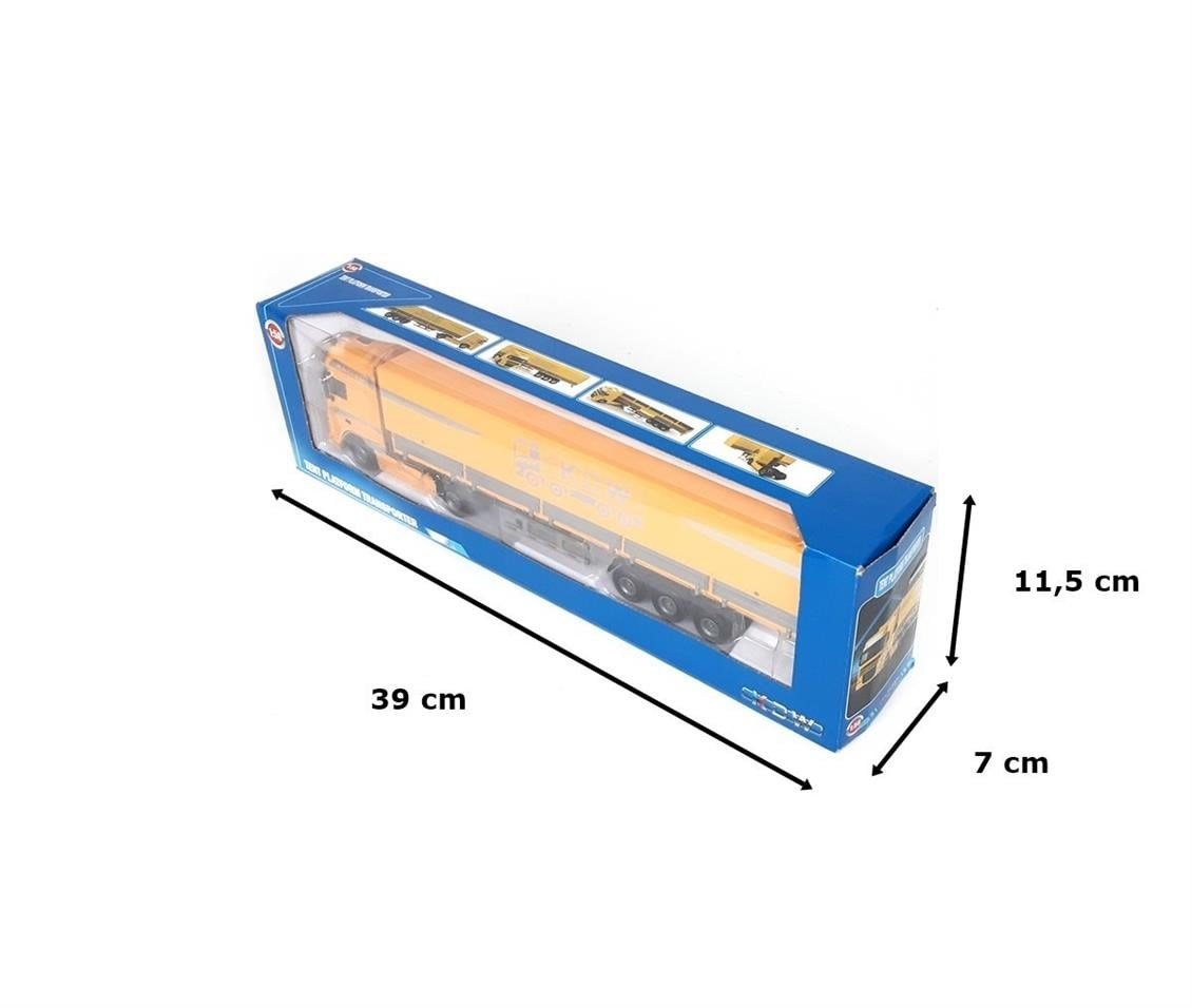 Kaidiwei 625044 1/50 Ölçek, Tenteli Kapalı Kasa Tır