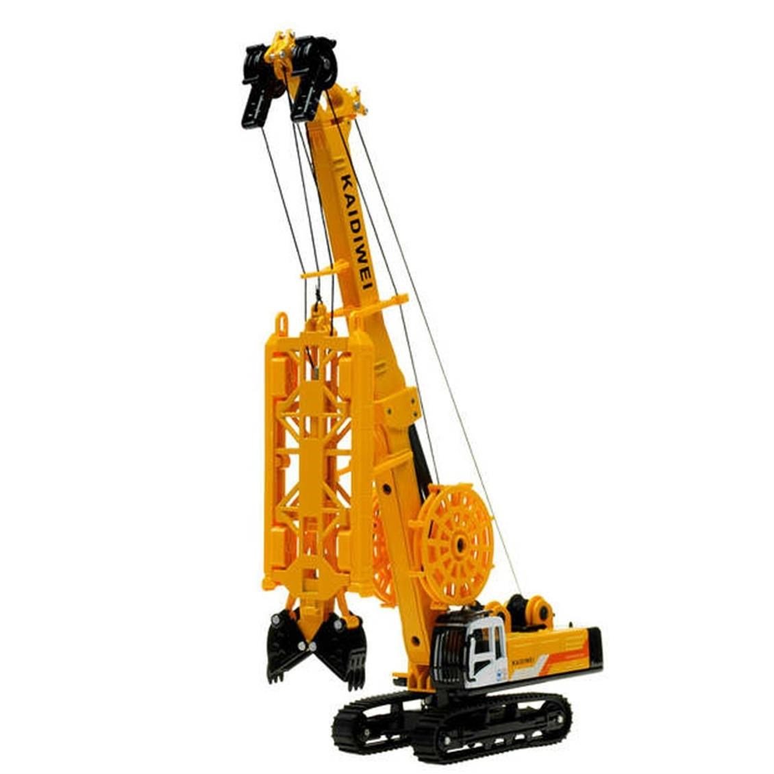 Kaidiwei 625047 1/64 Ölçek, Trenching Machine- Yellow