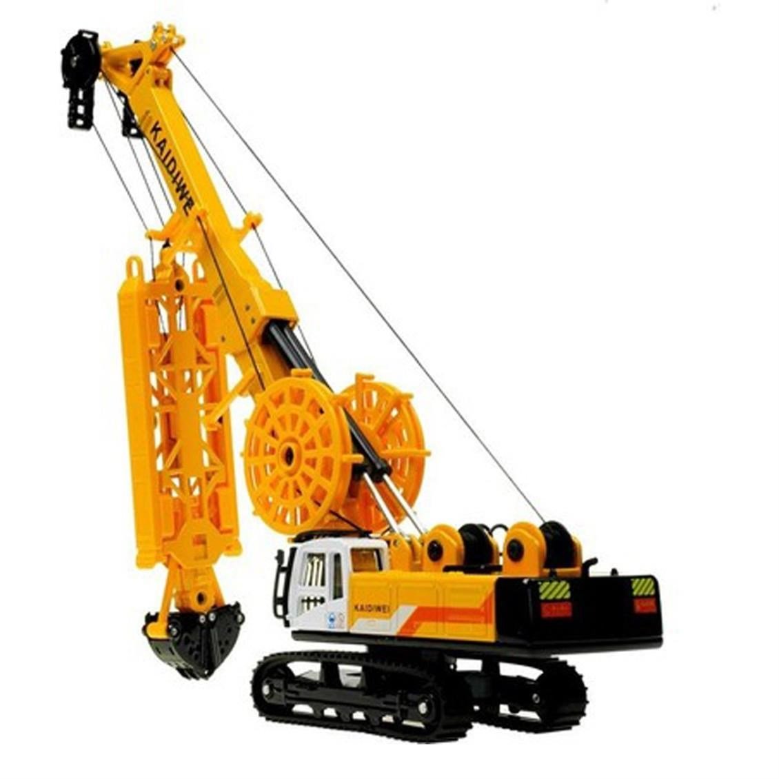 Kaidiwei 625047 1/64 Ölçek, Trenching Machine- Yellow