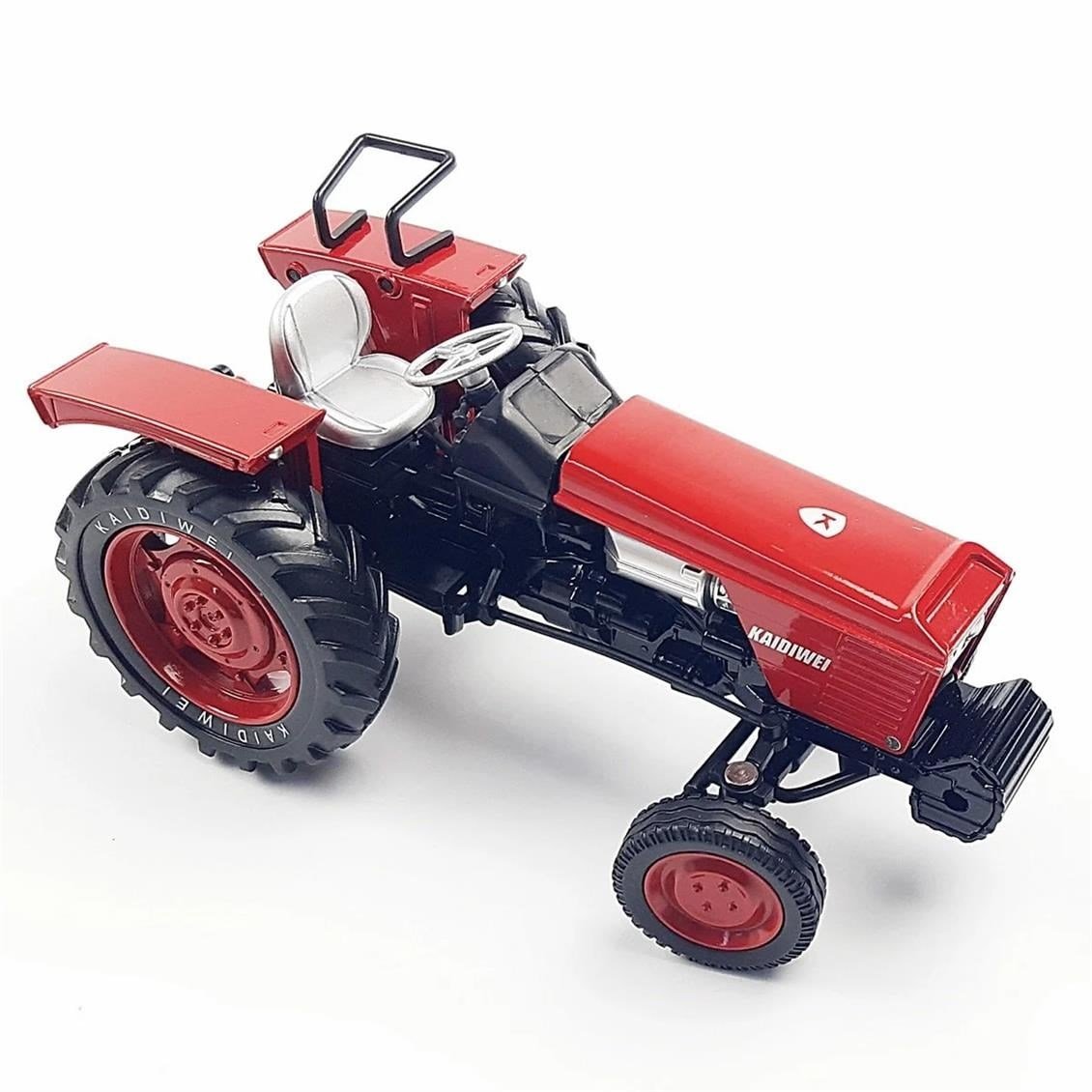 Kaidiwei 691011 1/18 Ölçek, Tractor-Kırmızı