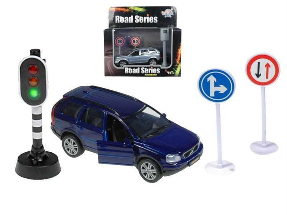 Kids Globe 510631 Die-Cast Volvo Cx90 Ve Hız Kamerası
