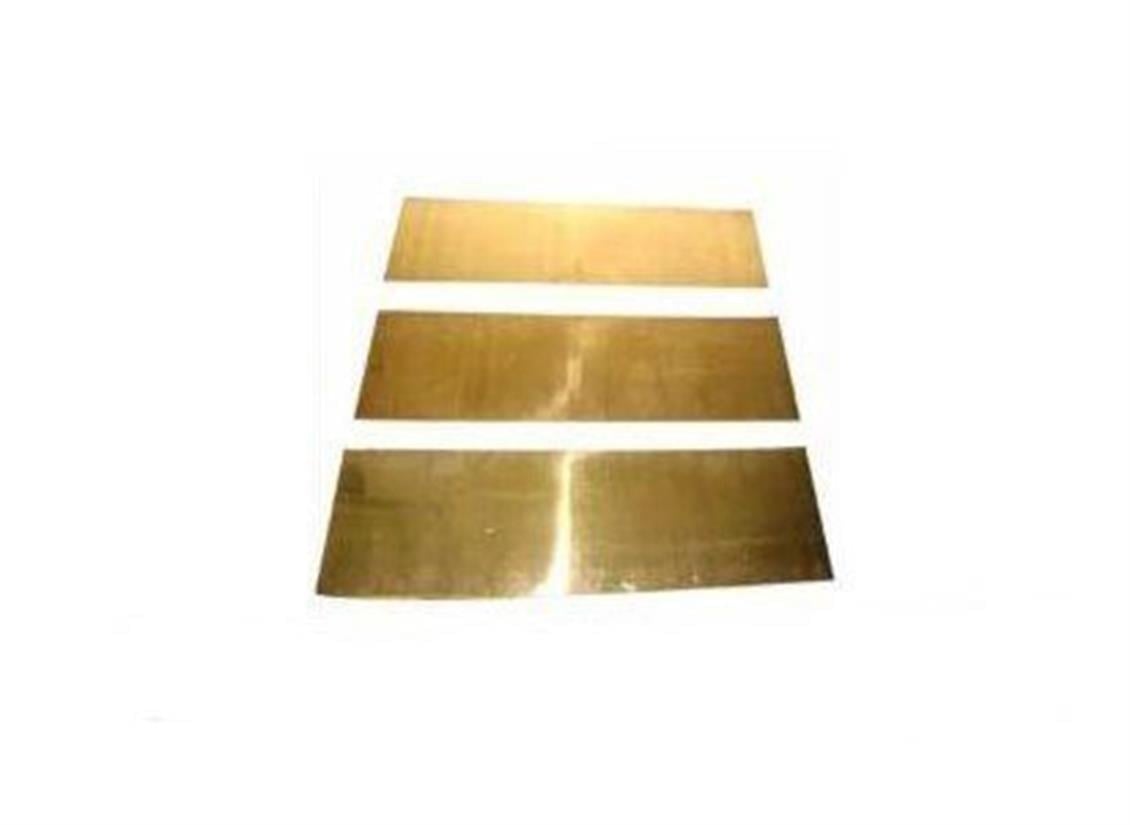 K&S 16404 Brass Sheet (6 X 12)-.016 X1 Sheet