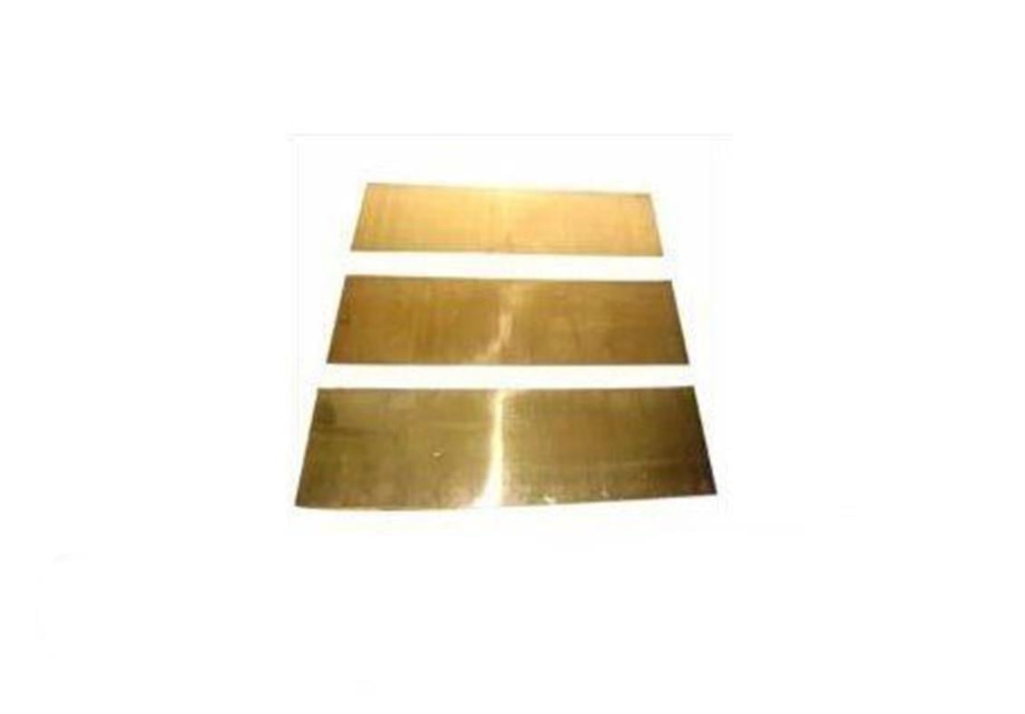 K&S 16409 Brass Sheet (6 X 12)-.064 X1 Sheet