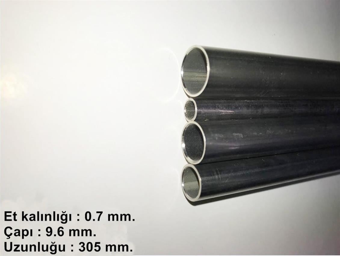 K&S 17119 Paslanmaz Çelik Yuvarlak Boru -0,7 Mm. Çeper