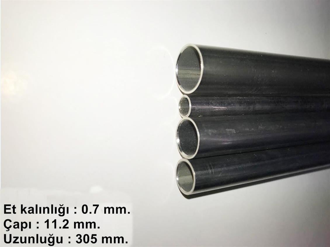 K&S 17121 Paslanmaz Çelik Yuvarlak Boru -0,7 Mm. Çeper