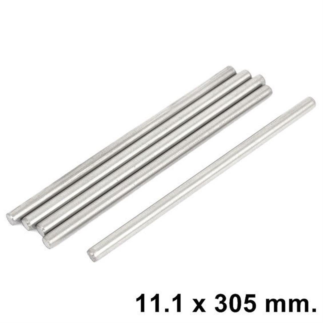 K&S 17145 Paslanmaz Çelik Yuvarlak Çubuk -11,10 Mm. -U