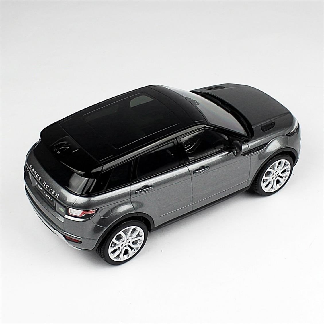 Kyosho 007 1/18 Ölçek, Range Rover Evoque HSE Corris, Gri, Sergilemeye Hazır Metal Araba Modeli