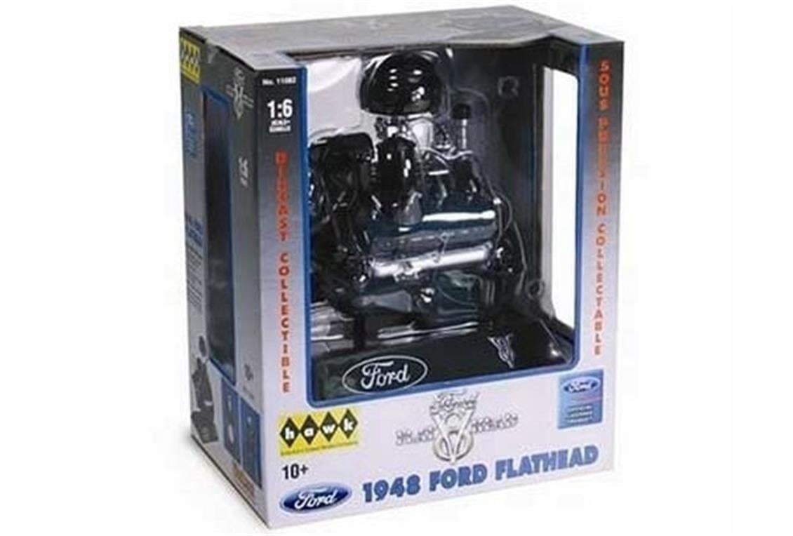 Lindberg 11082 1/6 Ölçek, Ford Flat Head Engine V-8