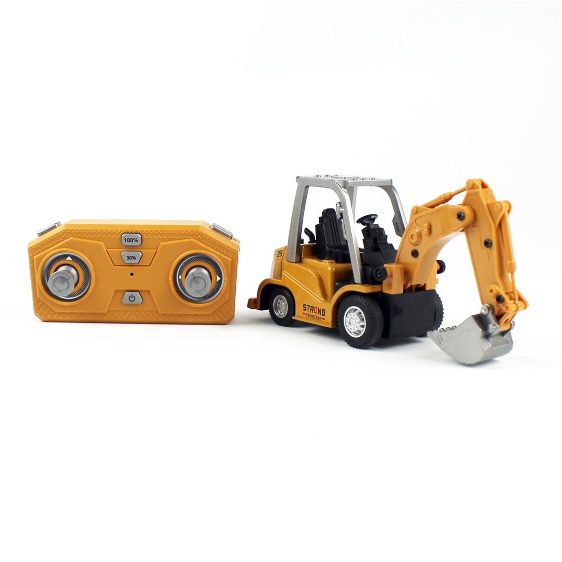M652 1/64 Ölçek, Ekskavator, Bluetooth Uzaktan Kumandalı Metal İş Makinası