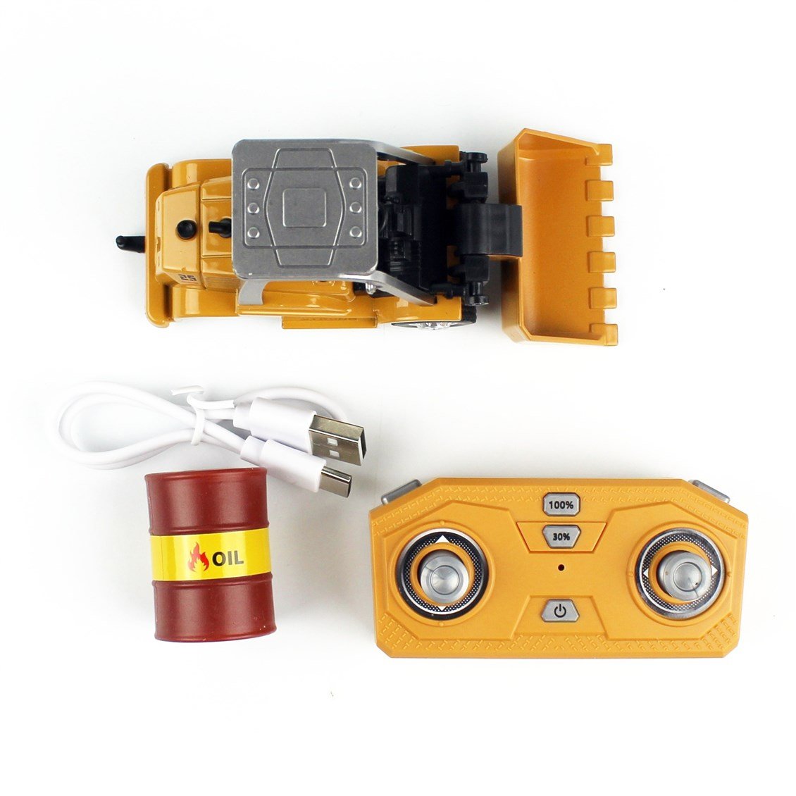 M653 1/64 Ölçek, Loder, Bluetooth Uzaktan Kumandalı Metal İş Makinası