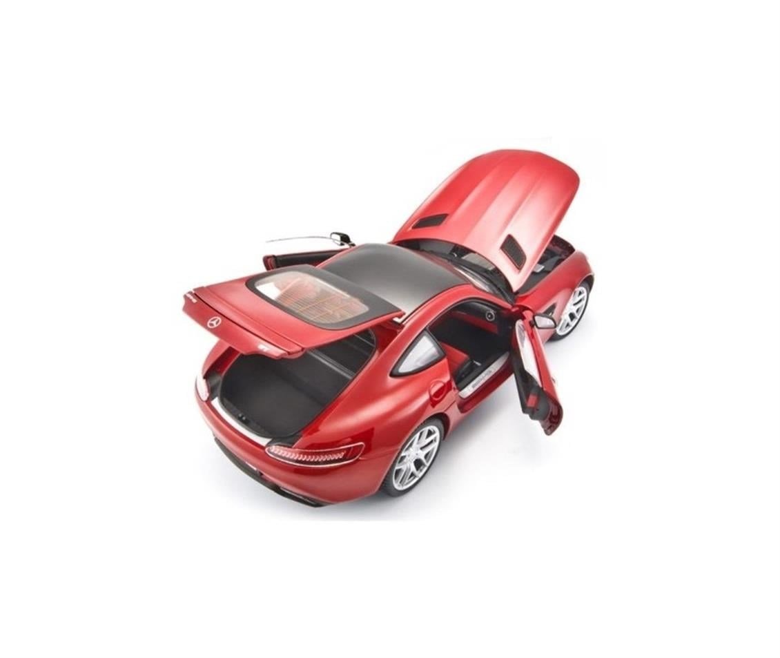 Maisto 38131 1/18 Ölçek, Mercedes Benz AMG GT, Kırmızı, Sergilemeye Hazır Metal Araba Modeli